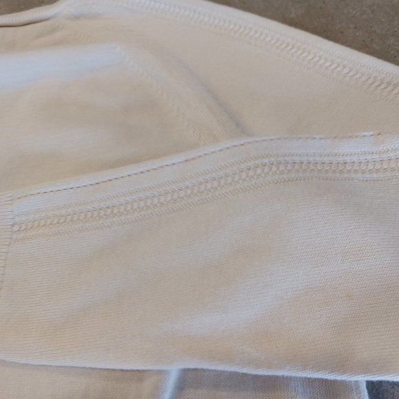 BANANA REPUBLIC Women's Button-Down Cardigan w/Sleeve Details - Ivory - Medium - Picture 5 of 12